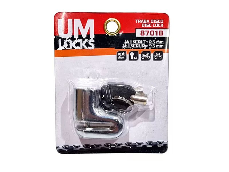 SAMURAI Trabadisco aluminio bolsillo 8701B