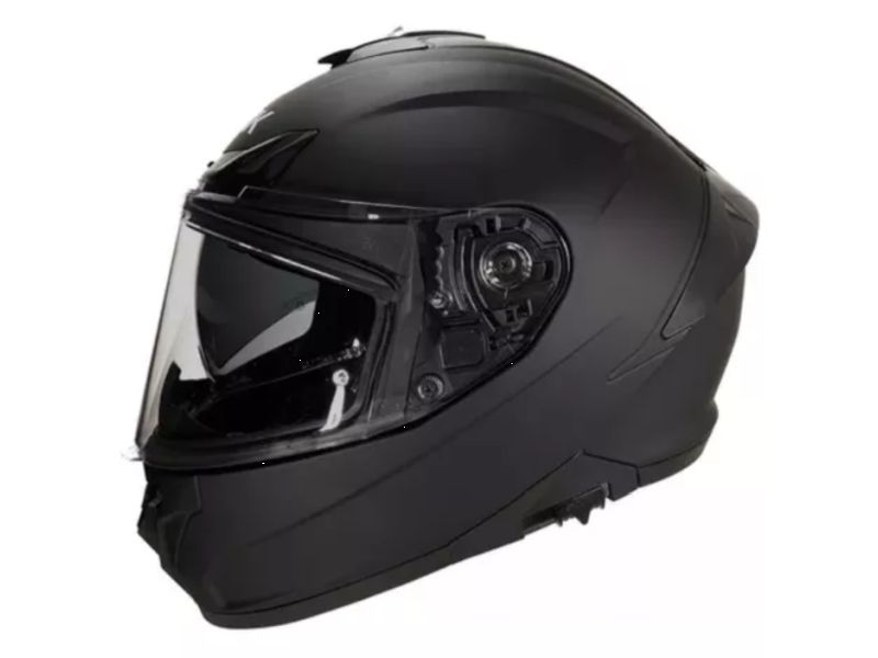 SMK Casco Integral SKM Typhoon Classic Doble Visor Monocolor